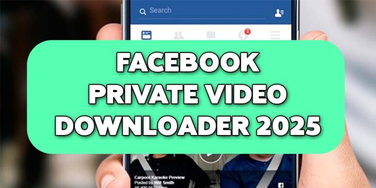 Facebook Private Video Downloader 2025