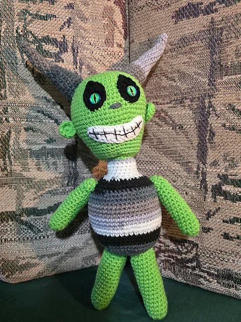 You Won’t Believe How Easy This Creepy-Cute Goblin Is to Knit